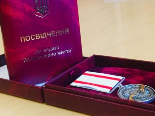 Главврача АЦГБ Ирину Лагоду наградили медалью "За врятоване життя"