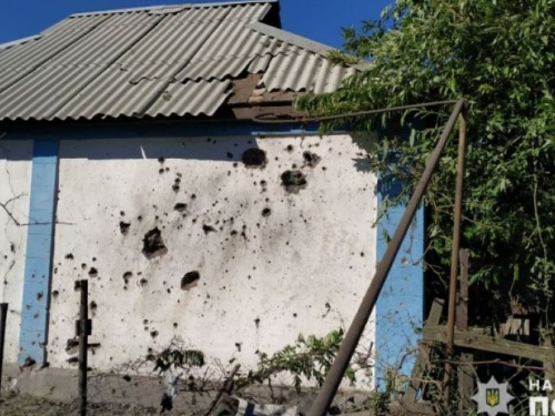 Повреждены четыре дома: полиция подтвердила обстрел Авдеевки (ФОТО)