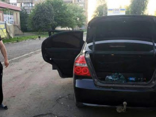 Таксист в прифронтовой Авдеевке возил с собой гранату (ФОТО)