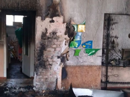 Более ста человек были эвакуированы из здания детсада на Донетчине из-за пожара (ФОТО)