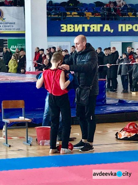 Спортсмены из Авдеевки достойно представили регион на Чемпионате Украины по ушу саньда (ФОТО)