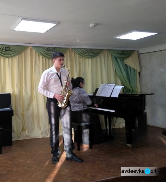 В Авдіївці пройшов звітний концерт оркестрового відділення музичної школи