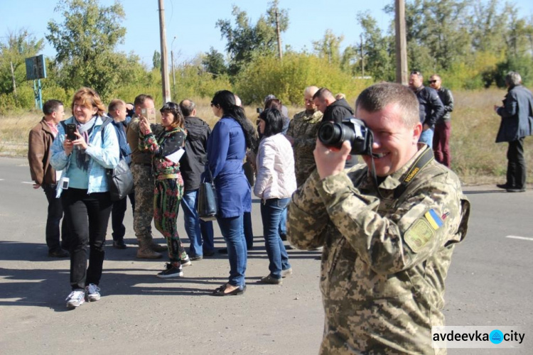 В Авдеевке побывал журналистский «десант» (ФОТО)