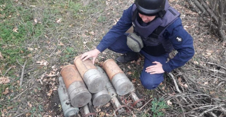 Взрывоопасно: в Донецкой области уничтожили смертоносные предметы