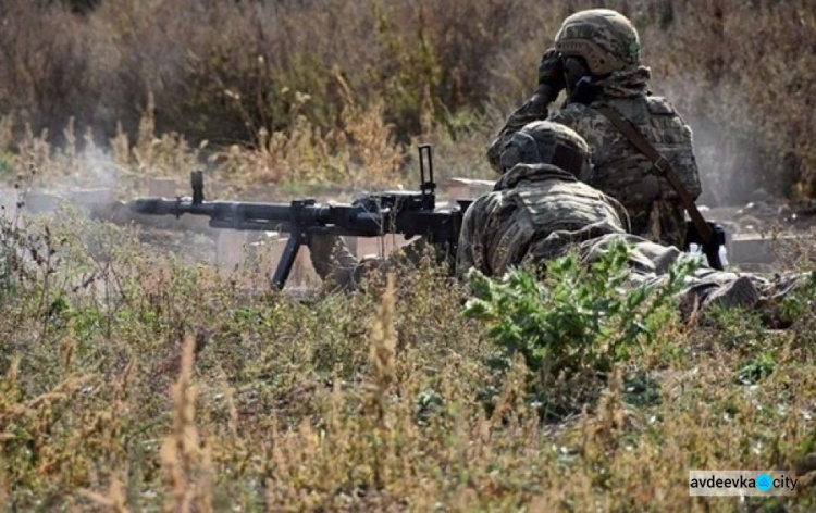 Боевики обстреляли позиции ООС возле Авдеевки