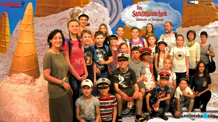 Дети из Авдеевки прошли реабилитацию в Германии (ФОТО)