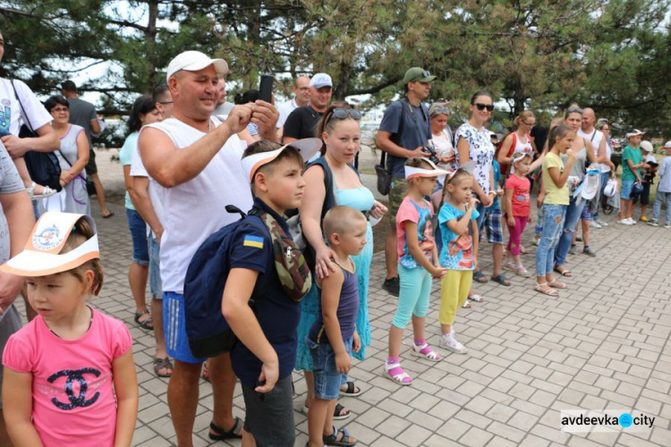 Детей Авдеевки учили безопасности в Мариуполе (ФОТО + ВИДЕО)