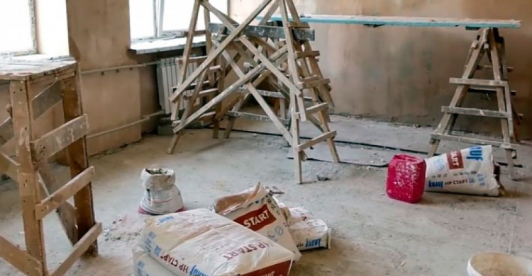 Жебривский устроил проверку ремонтных работ в опорных школах Донецкой области (ВИДЕО)