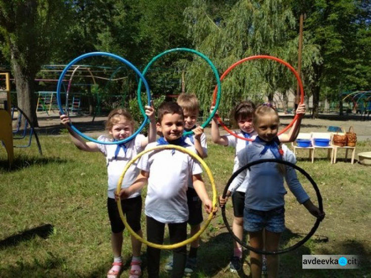 Юные жители Авдеевки приобщились к спорту (ФОТО)