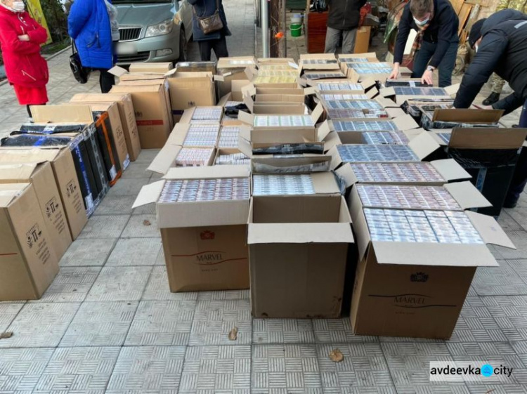 Правоохранители заблокировали распространение контрафактных сигарет на 1,3 миллиона гривен