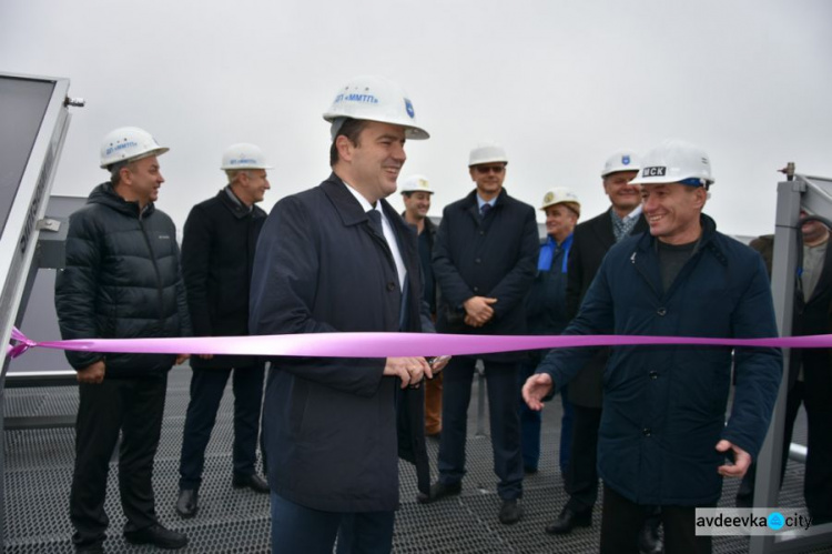 В Донецкой области запустили самую мощную промышленную гелиосистему (ФОТО)