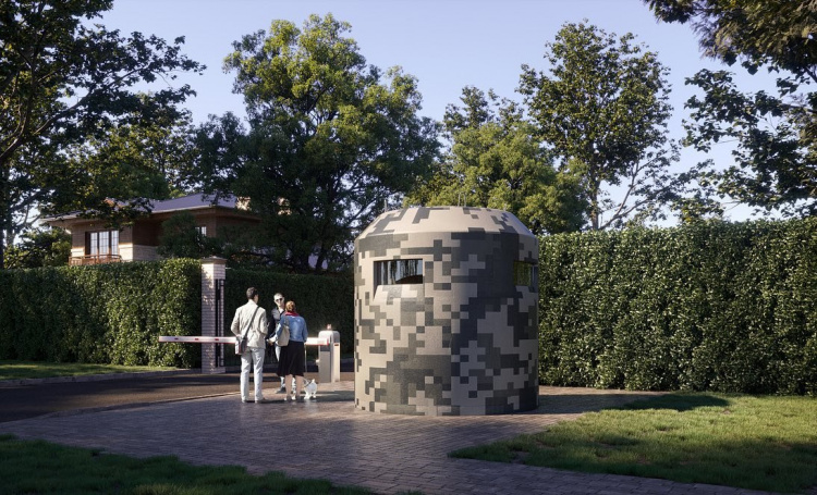 Архітектори з Дніпра розробили вуличний модуль-укриття