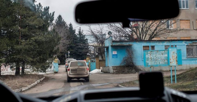 13 взрывов прогремело у Донецкой фильтровальной станции