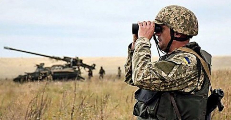 На Донбассе боевики палили из стрелкового оружия