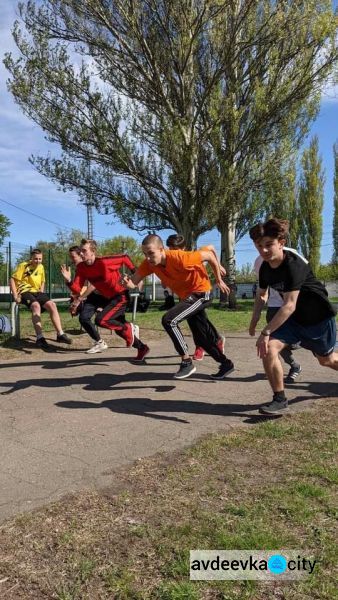 В Авдіївці відбувся міський легкоатлетичний пробіг з нагоди Дня Перемоги