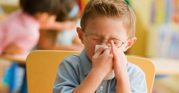 На Донетчине зафиксирована  высокая заболеваемость гриппом и ОРВИ среди школьников