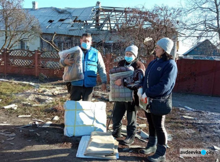 Гуманитарный центр "Пролиска - Авдеевка" первым пришел на помощь жителям обстреляного поселка Невельское