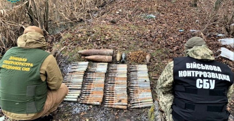 Тайник с боеприпасами обезвредили в прифронтовой Красногоровке