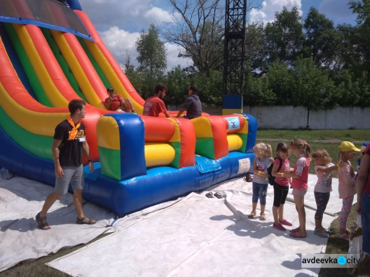 В Авдеевке прошел детский праздник "Happy time" (ФОТО)