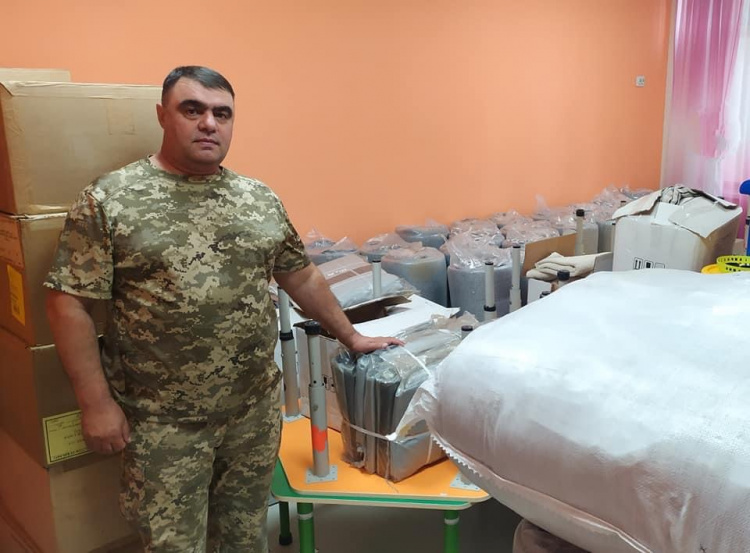 Авдіївська військова адміністрація отримала гуманітарний вантаж для укриттів