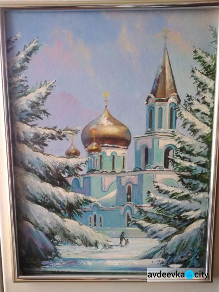 В Авдеевке открылась выставка картин местного художника Анатолия Мороза (ФОТО)