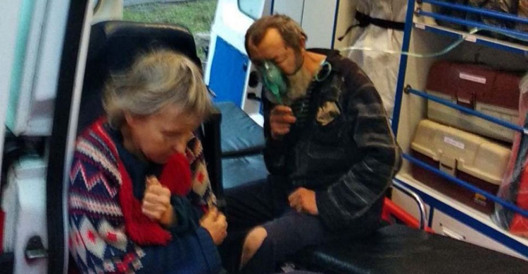 В Новогродовке во время ликвидации пожара пожарные спасли двух человек 