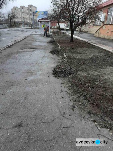 В Авдеевке проведен ряд работ по очистке города от мусора (ФОТОФАКТ)