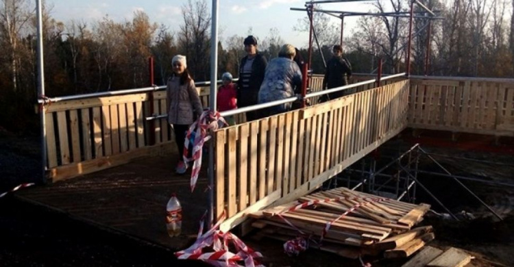 В Станице Луганской заработал обходной мост на оккупированную територию. ФОТОФАКТ