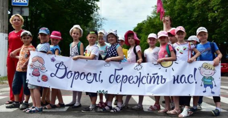 В Донецкой области в каждом шестом ДТП пострадавшими оказываются дети