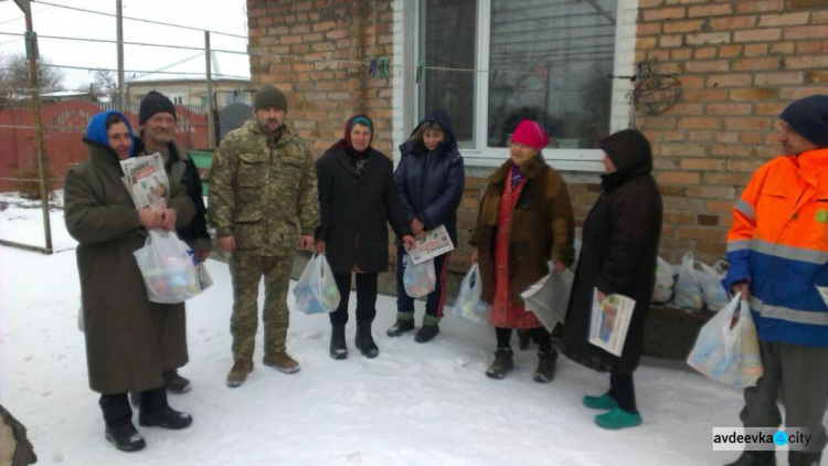 Офицеры Cimic Avdeevka прорвались сквозь непогоду к линии разграничения (ФОТО)