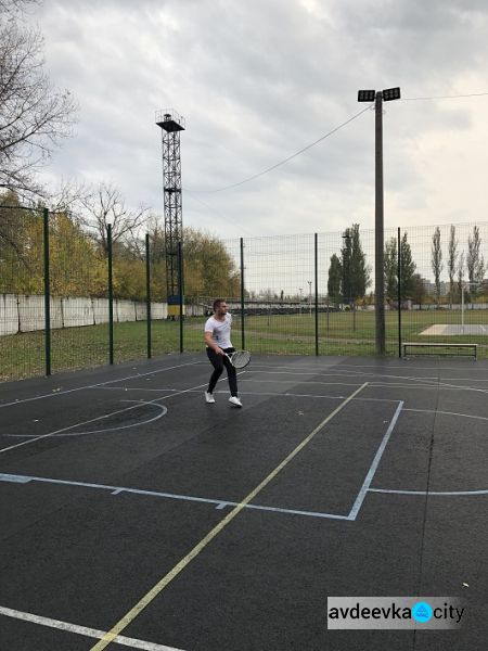 В Авдеевке стартовал турнир на кубок Федерации тенниса (ФОТО)