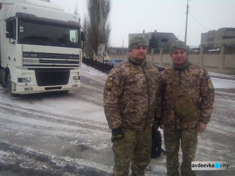 Представители Cimic Avdeevka помогли доставить в Авдеевку «гуманитарку»