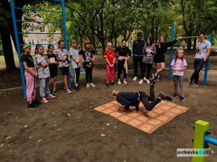 Вихідні в активному парку Авдіївки пройшли з користю для здоров'я (ФОТО)