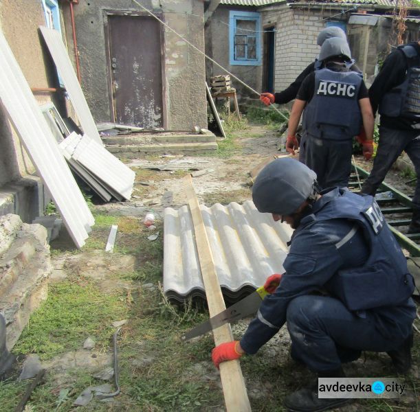 В прифронтовой Авдеевке восстановлены более 600 домов (ФОТО)