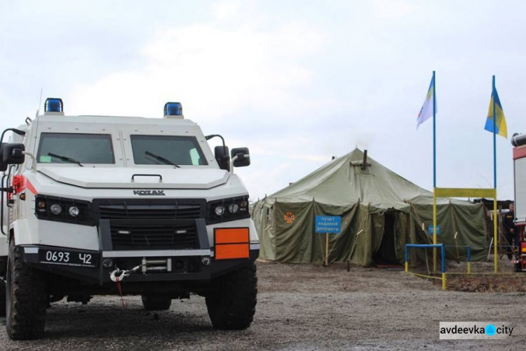 Итог недели спасателей Донбасса: помощь на КПВВ и устранение взрывных опасностей (ФОТО)