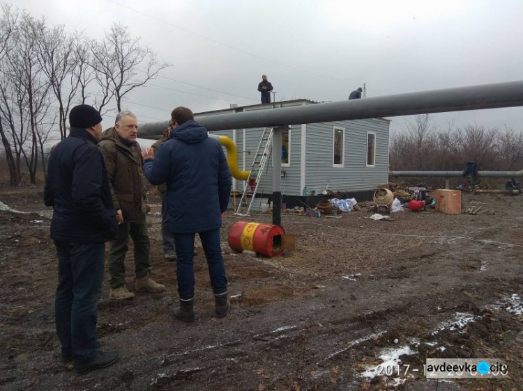 Жебривский: Строительство газопровода в Авдеевке - на завершающей стадии