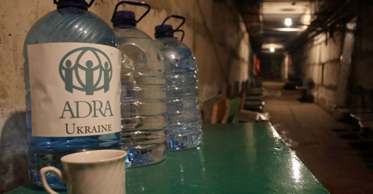 Жителям Авдеевки в первый месяц 2019 года ADRA Ukraine привезла 75 тысяч литров воды