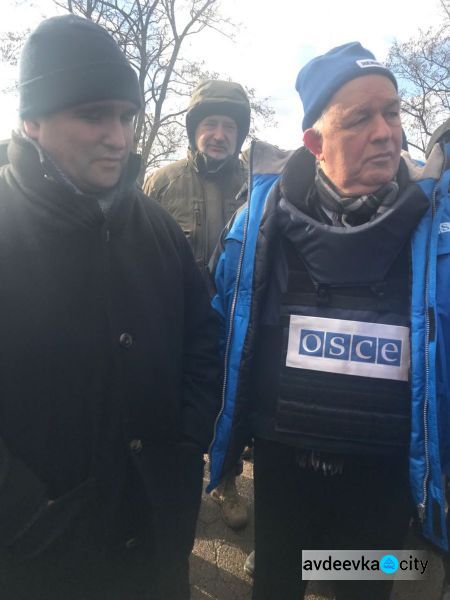 Действующий председатель ОБСЕ вместе с главой МИД Украины побывали на КПВВ на Донетчине