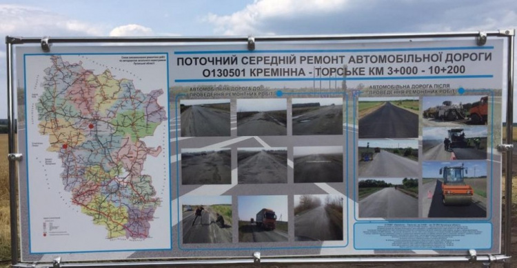 Руководитель «Укравтодора» проинспектировал дороги Донецкой и Луганской областей (ФОТО)