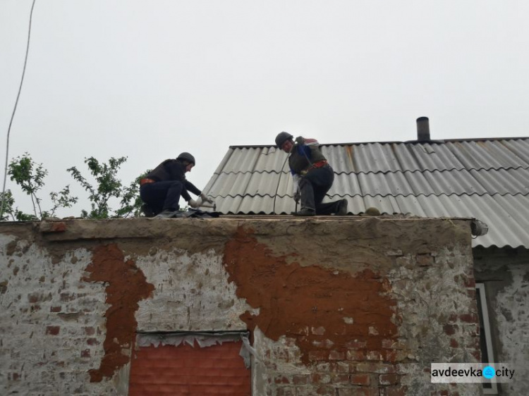 Спасатели обнародовали новые данные по восстановлению жилого фонда в Авдеевке (ФОТО)