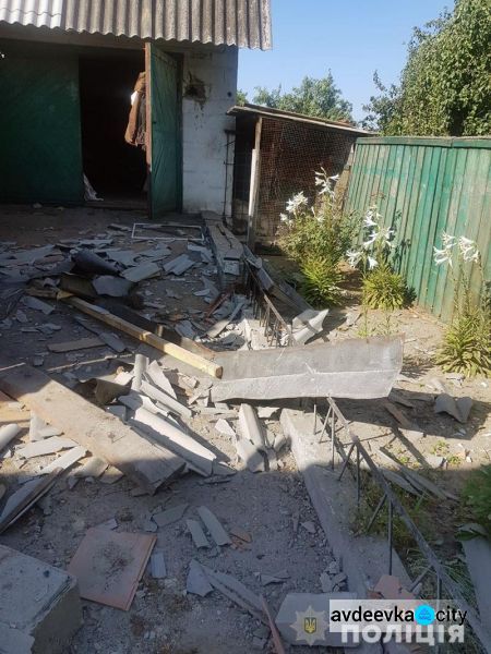 Официально: обстрел Марьинки это теракт, повреждены дома, среди пострадавших – ребенок (ФОТО)