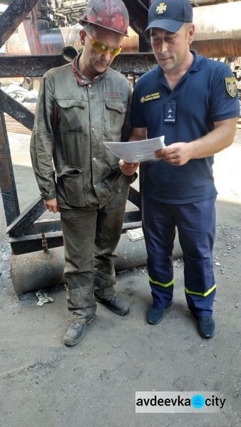 Рятувальники з Авдіївки нагадують правила безпеки та попереджають про відповідальність (ФОТО)