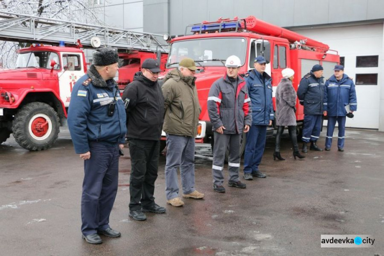 В Авдеевку прибыл «десант» сумских спасателей: фоторепортаж