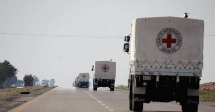 Украинские пограничники пропустили грузовики с гуманитарной помощью для неподконтрольного Донбасса