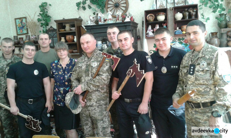Для защиты Авдеевки прибыли новая группа полицейских из Хмельницка и Запорожья (ФОТО)