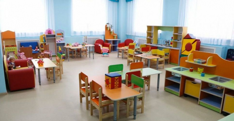 В Донецкой области возобновили работу половина детских садов
