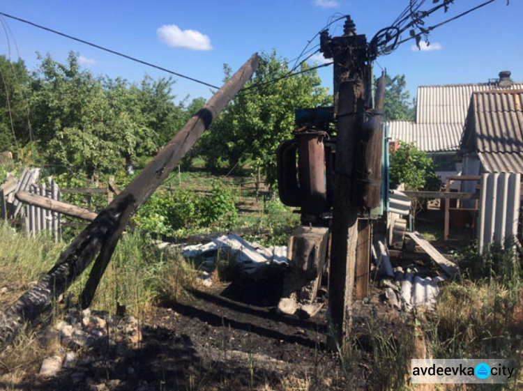 Новости АТО: На Донбассе  два села  обстреляли из артиллерии (ФОТО)
