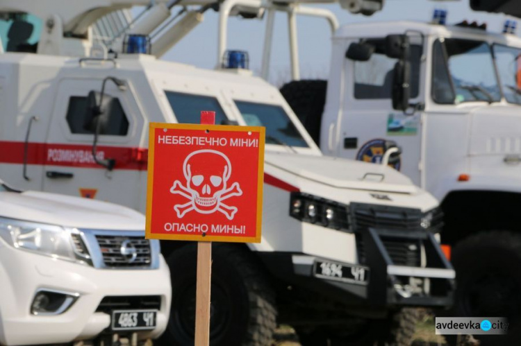 В Донецкой области сражаются с взрывоопасными угрозами (ФОТО)