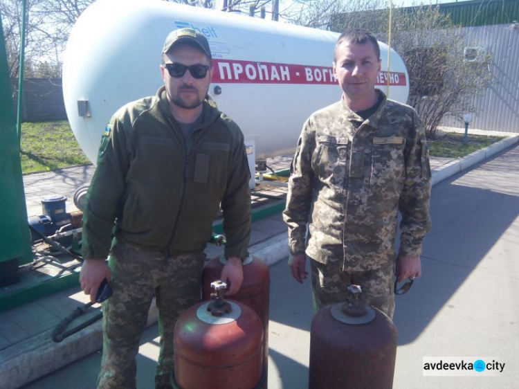Офицеры Cimic Avdeevka доставили помощь в опасное место (ФОТО)