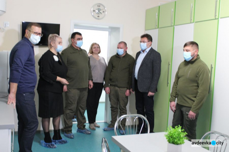 В центральной больнице Авдеевки открыли современное неврологическое отделение